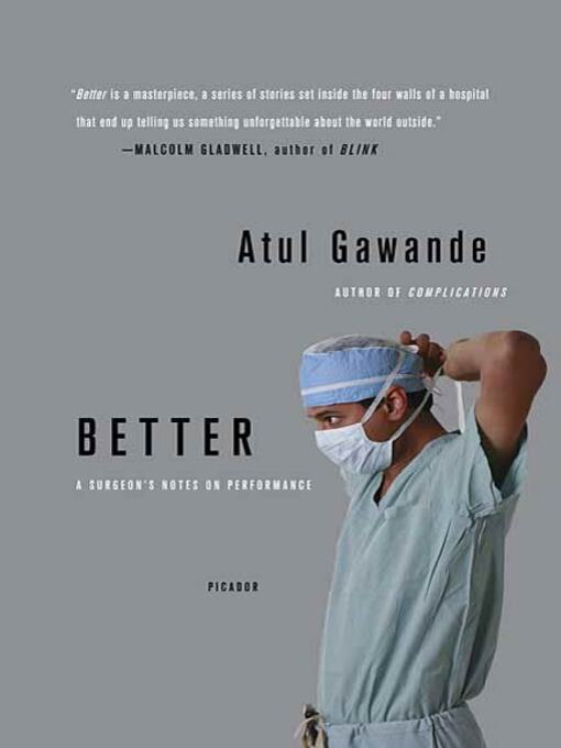 Title details for Better by Atul Gawande - Wait list